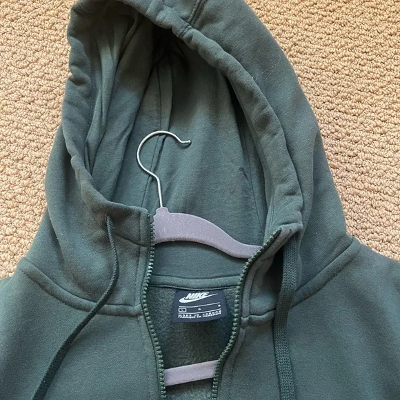 Army Green Nike Zip Up - Picture 5 of 5